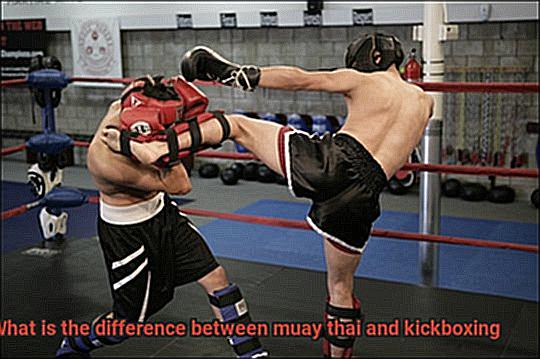 What is the difference between muay thai and kickboxing-3
